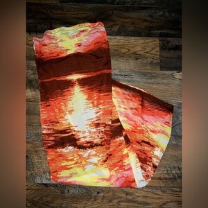 F21 Maxi Sunset Sun Dress